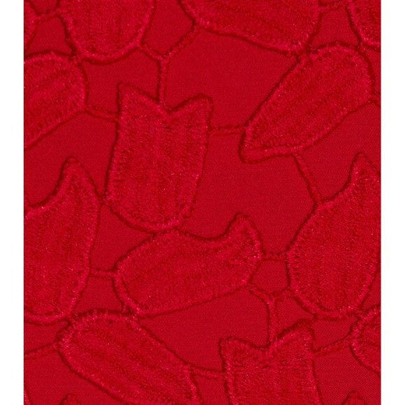 NWT Bardot Gemma Lace Halter Dress Red Size 6 Small - Picture 4 of 5